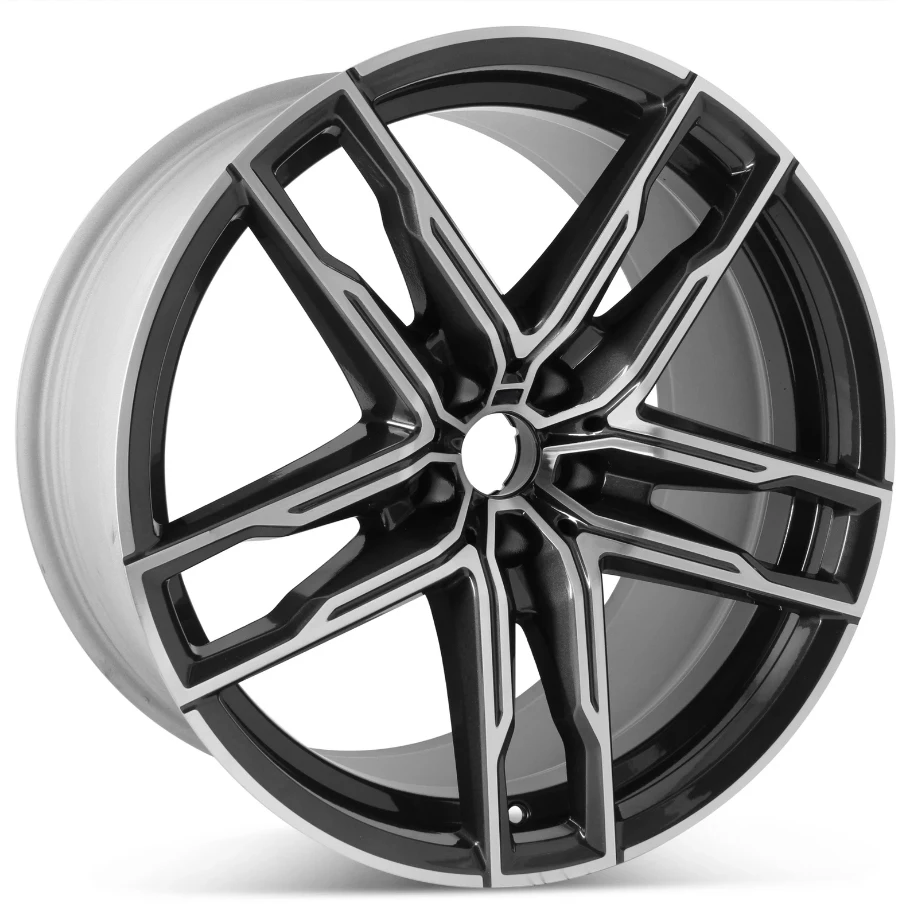 SYAC 16 17 18 19 20 21 22 Inch Monoblock Forged Rims PCD5*120 Machined Face Aluminum Alloy Passenger Car Wheels Customization