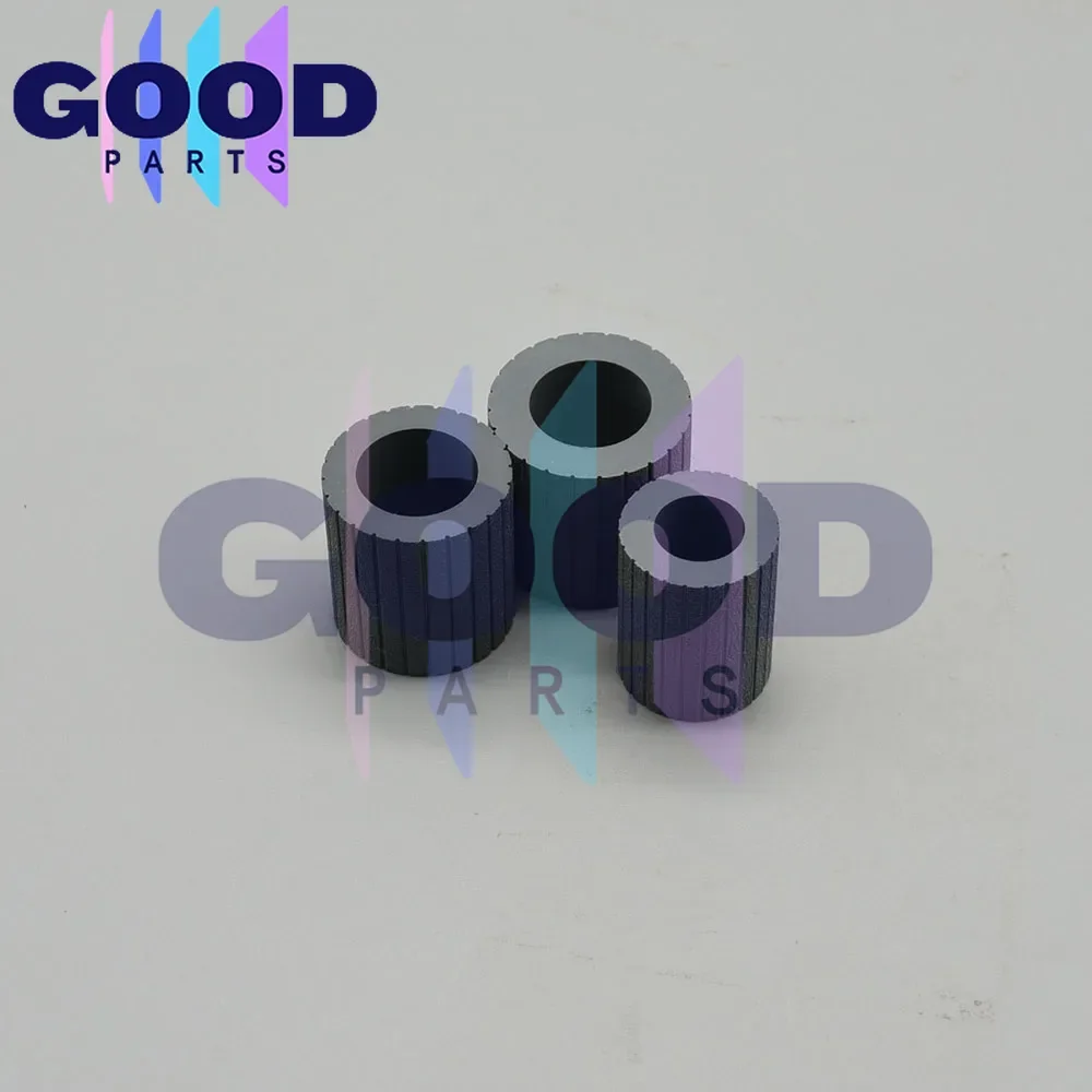 2X Paper Feed Pickup Roller Tire compatible for Ricoh Aficio 2060 2075 MP 7500 7502 8001 9002 Feed Rubber New Design