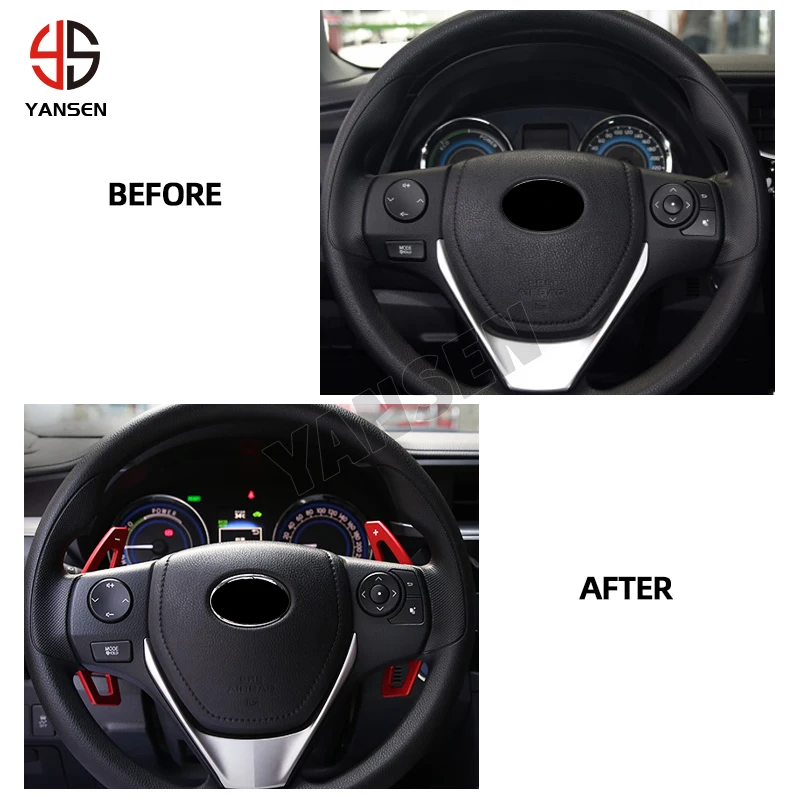 Paddle Shifter Extension for Toyota Camry SE 2018 Corolla GR XR XSE Sedan Crown RS RAV4 REIZ 2013 Car Steering Wheel Accessories