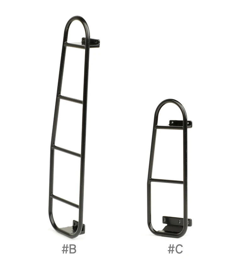 Simulierte Hinten Leiter Seite Leiter Dekoration Teile für 1/10 RC Crawler Auto Traxxas TRX4 Defender AXIAL SCX10 90046 RC4WD D90 Diy