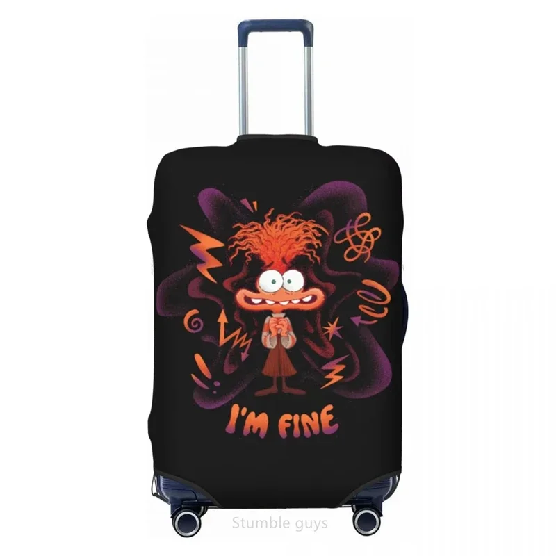 

Премиальный чехол для багажа с принтом Isides, высокоэластичный, подходит для чемоданов 18-32 дюймов, пыленепроницаемый, устойчивый к царапинам, моющийся дорожный чехол