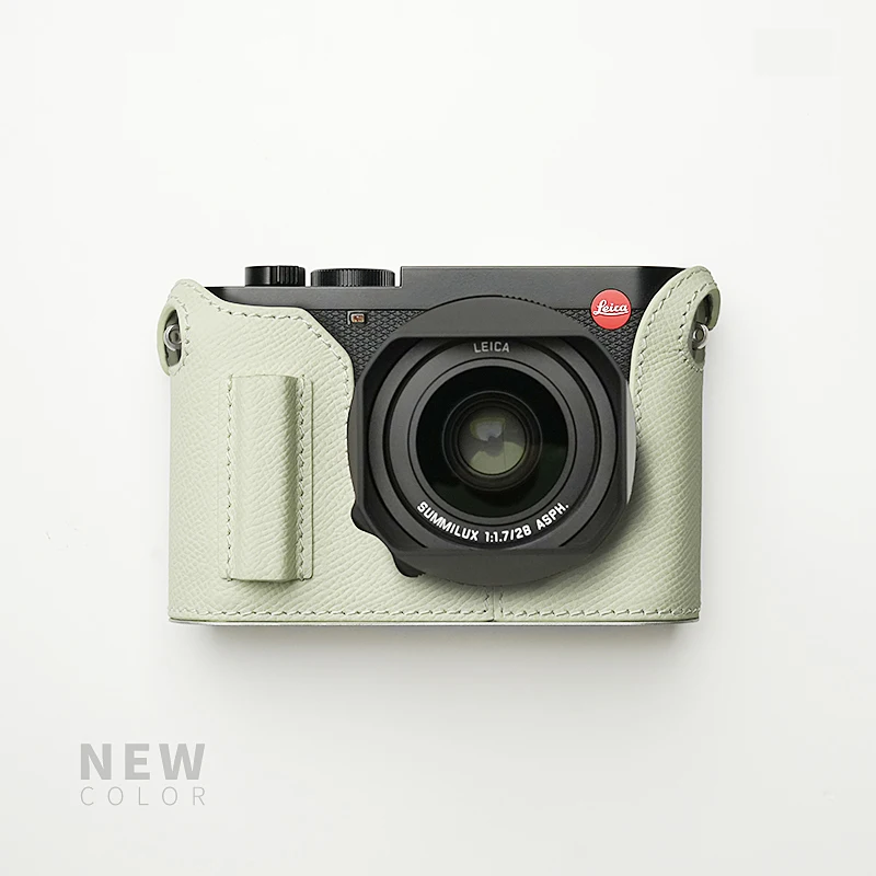Mr. Steen Voor Leica Q3 Camera Case Beschermhoes Camera Bodysuit Camera Handgemaakt Stijl Leer Met Handpalm Echt Leathe Tas