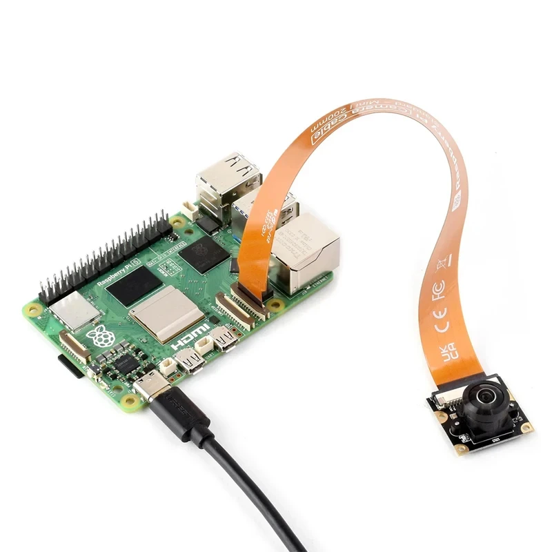 Official Raspberry Pi 5 Camera Cable CSI Display DIS Cable 22Pin to 15 Pin for Official Raspberry Pi 5 DIS Screen LCD Display