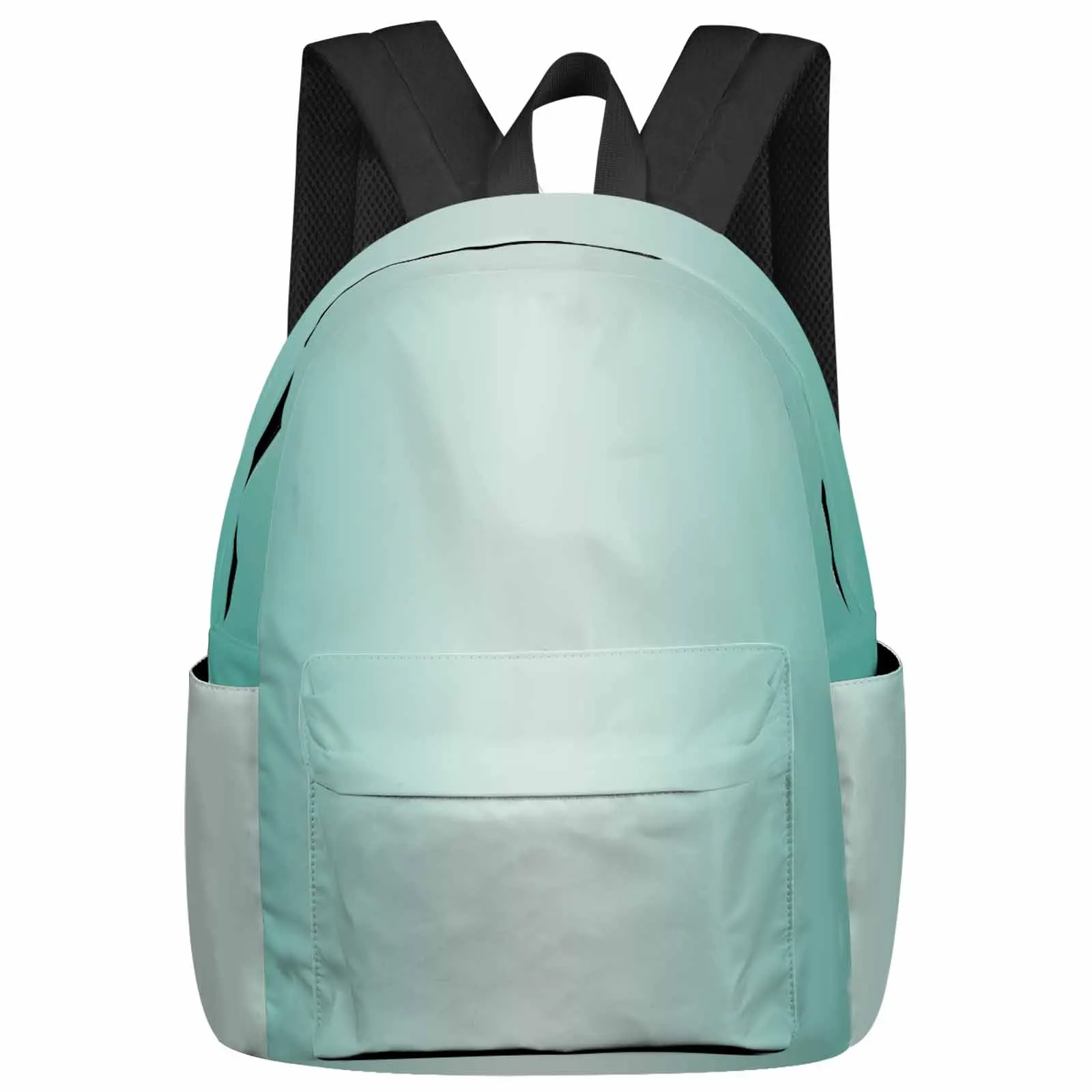 

Duck Green Gradient Backpacks Teenagers Student School Bags Laptop Custom Backpack Men Women Travel