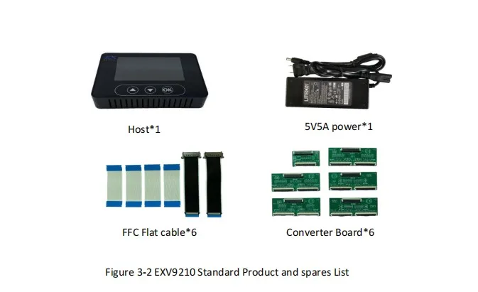 EXV9210 English  P2P signal TV motherboard tester equipment online firmware upgrade for TV QN85QN900B 85\