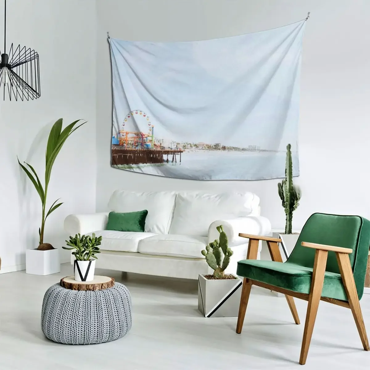 

santa monica ii / california Tapestry Home Decoration Room Decoration Accessories Home Supplies Tapestry