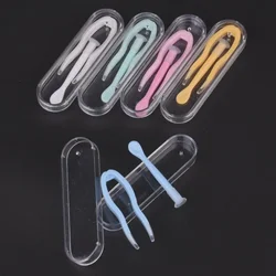 1 Set New Multicolor Contact Lenses Tweezers and Suction Stick for Special Clamps Tool Contact Lens Inserter Remover