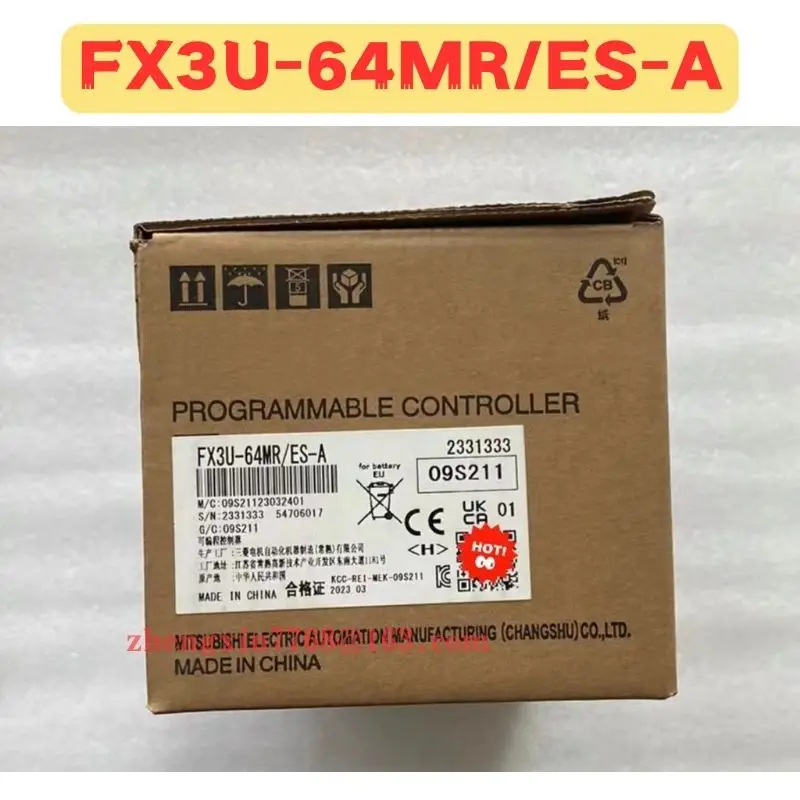 Brand New Original FX3U-64MR/ES-A FX3U-64MR ES-A PLC Programmable Controller