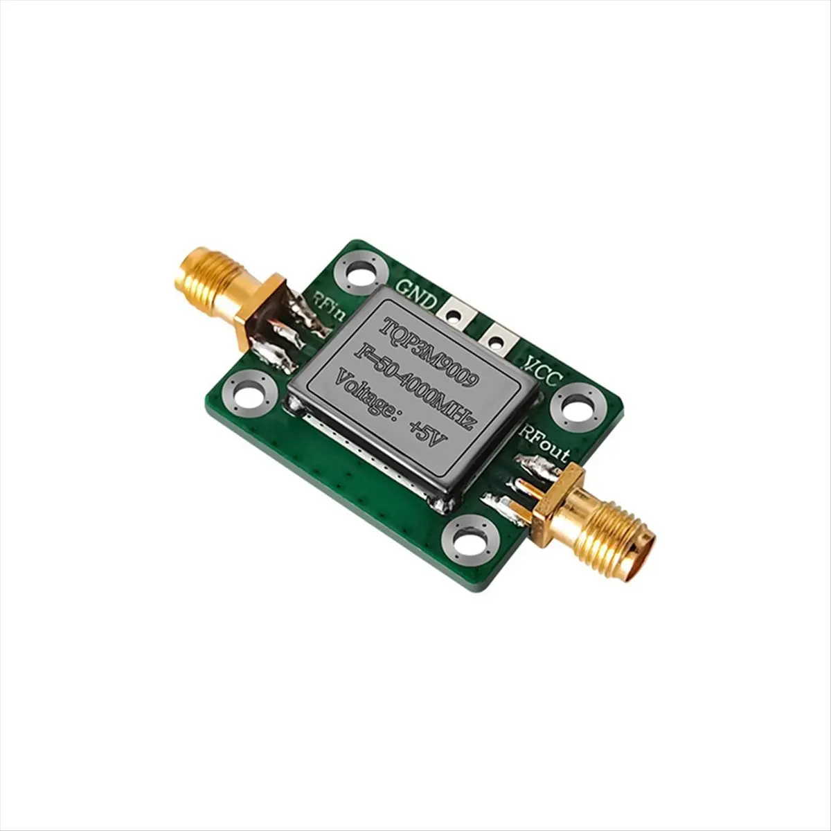 Delighted- DC5V TQP3M9009 50-4000MHz LNA RF منخفضة الضوضاء وحدة مكبر للصوت استقبال الإشارات النطاق العريض راديو مكبر للصوت مجلس