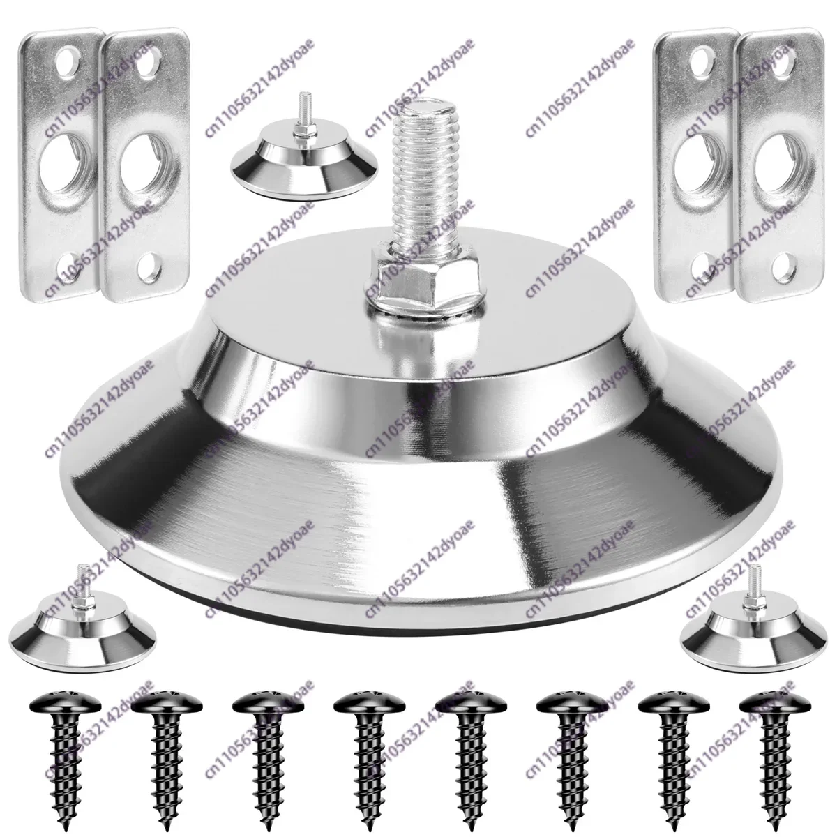 Sale 4 PCS Billiard/Pool Table Leg Levelers 5 Inch Metal Game Table Leg Levelers Heavy Duty Leveling Feets for Pool Table