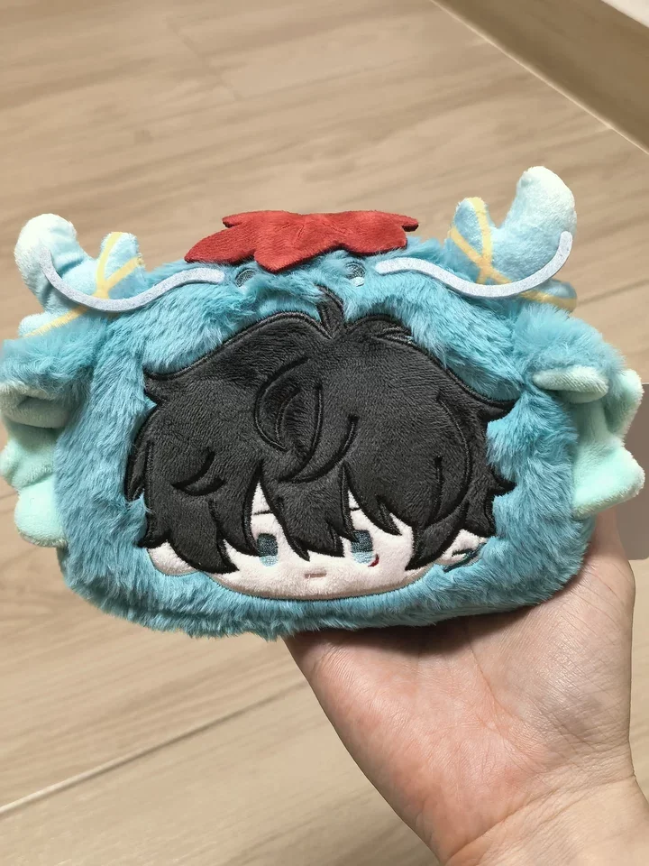MiHoYo Honkai: Star Rail Plush Coin Purse Dan Heng Jing Yuan Blade Sunday Q Version Bag With Lanyard Collectible Gift