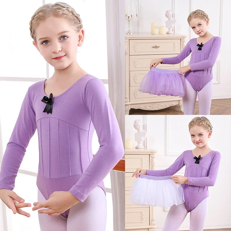 Toddler Girl Gymnastics Leotard Ballet Leotard Clothes Dancewear Bodysuits Kids Dance Leotards Ballerina Party Costumes Jumpsuit