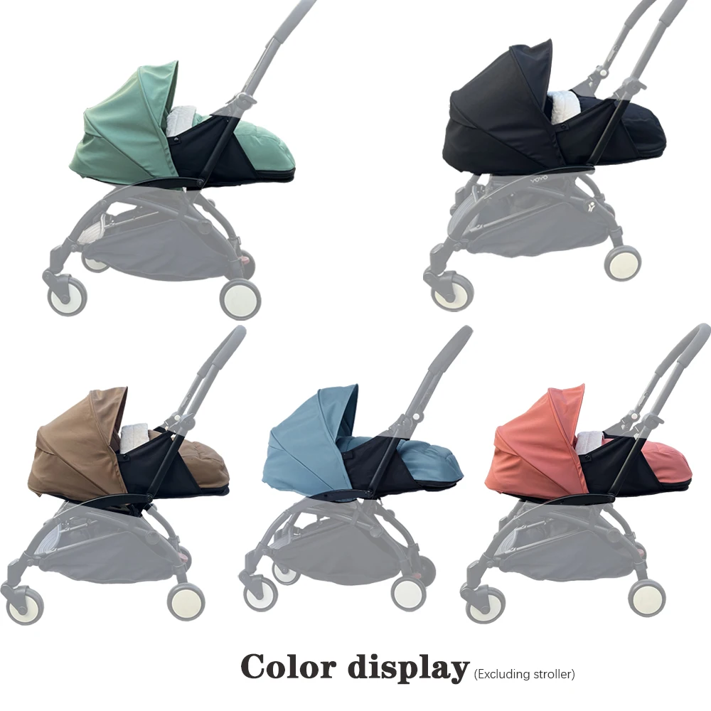 Stroller Accessories 0+ Newborn Pack Fit YOYO/YOYO2/YOYA Sleeping Basket 0-6M Baby Birth Nest Winter Warm NOT Include Stroller