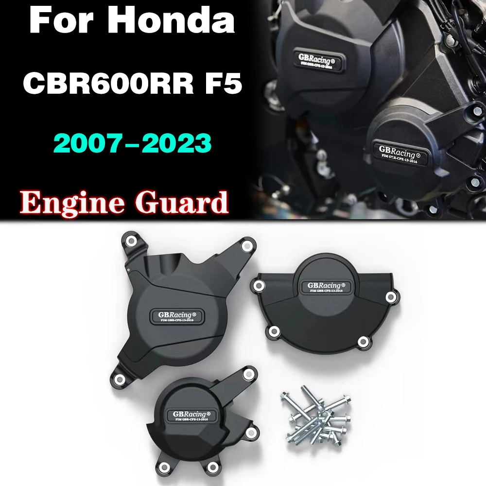 

For Honda CBR600RR F5 2007 2008 2009 2010-2023 Motorcycles Engine Cover Protection Case for GB Racing Engine Protection Cover