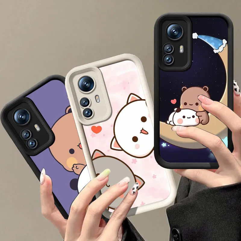 Cute BUBU  DUDU Phone Case For Redmi 9A 10A 9C 10C 12C 13C 14C 4G 9i 9T K30 K50 Pro K40 Gaming A1 A2 A3