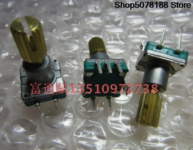 Japanese ALPS encoder coded switch EC11-30 bit 15 pulse 360 degree turn 18 fancy belt switch