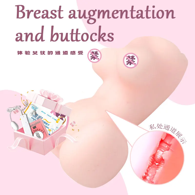 ZuiMao Boneca Sexual Masturbador Masculino, Boneca Torso Feminino 3 em 1 com Peitos Grandes Buceta Culo, Tamanho Completo Bonecas de Amor Brinquedo Sexual para Masculino