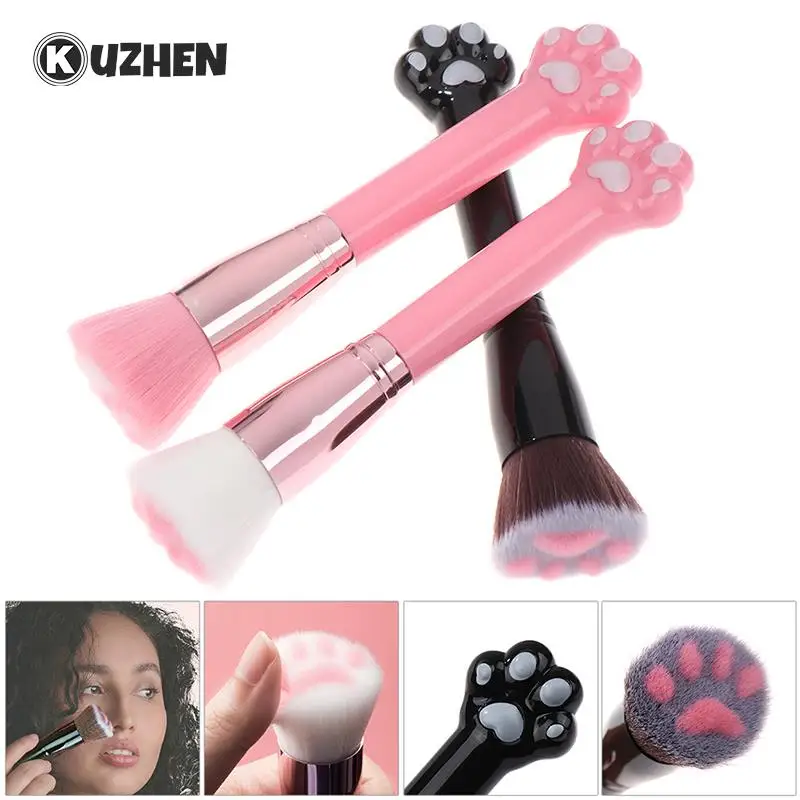 Cat Claw Makeup Brushes Cute Paw Cosmetic Brush Foundation Loose Powder Face Blush Eye Shadow Makeup Brush Cosmetics Tool