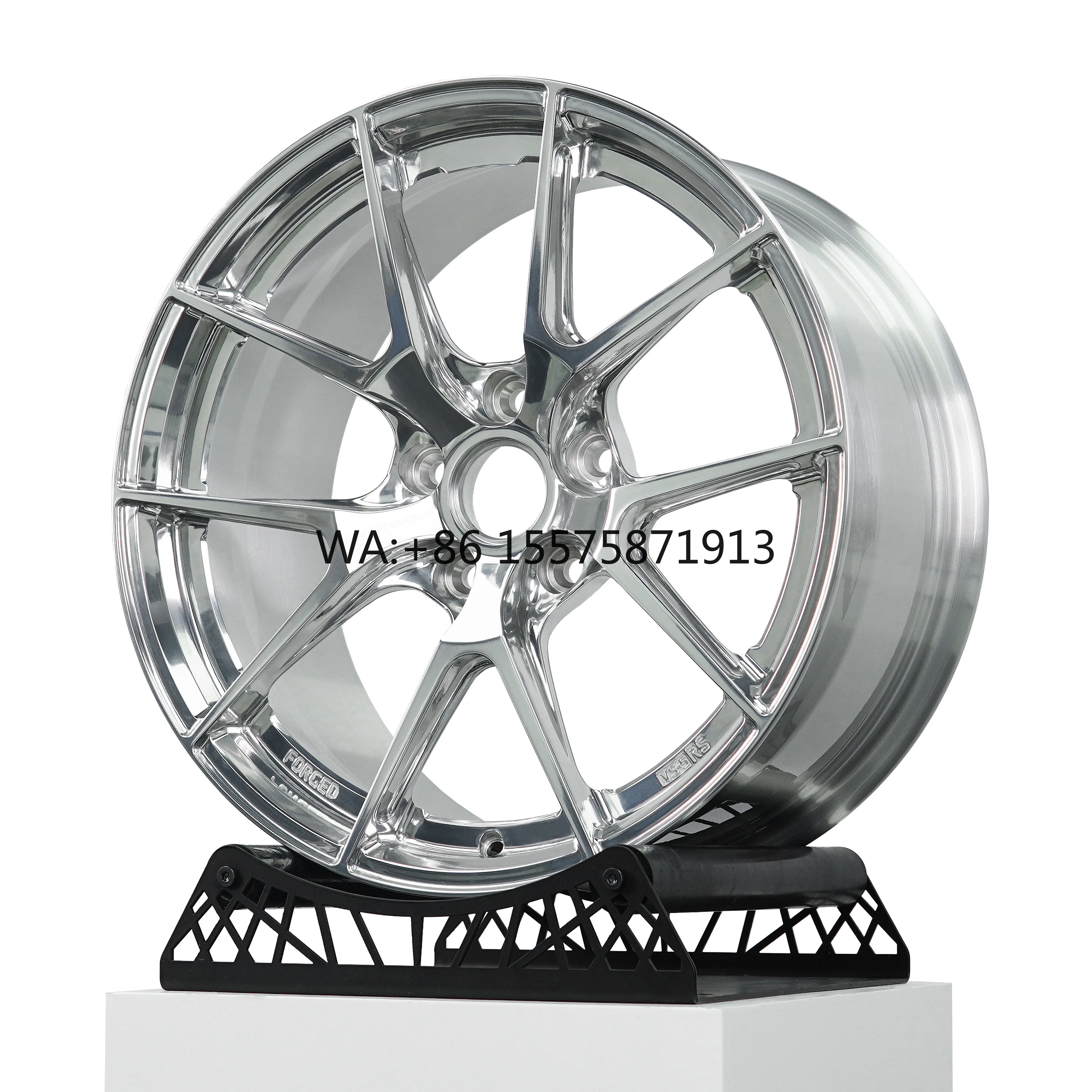 

For VS-5RS Stylish Muscular Design Chrome Polished Aluminum Rim 17-26 Inch Forged Car Wheels Low Weight Fit 5x114.3 Passenger