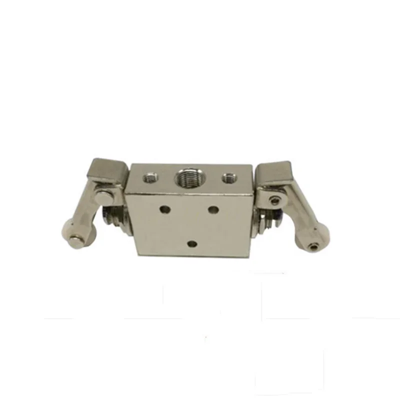 Pneumatic Mechanical Valve TAC2-41PP Exhaust valve 2 Position 5 Way 1/8 Thread Double Head Roller Lever Switch Valve Fittings