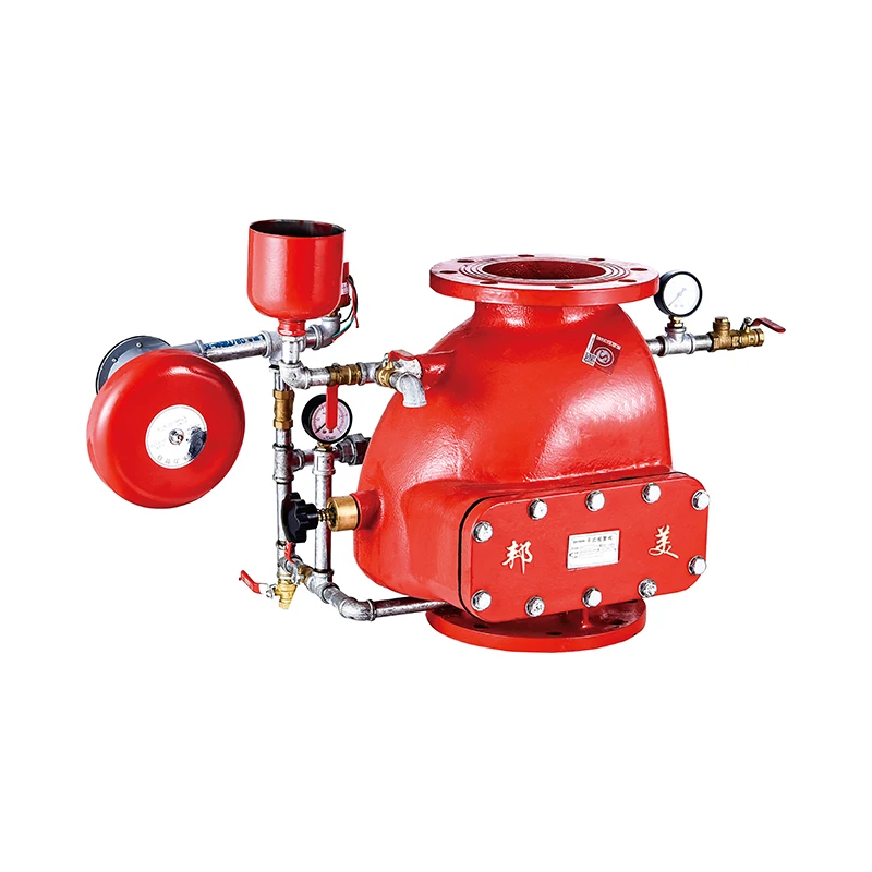 Dn100-Dn150 Hot Selling Quick Respond Wet Alarm Check Valve Fire-Fighting Deluge Wet Type Alarm Check Valve Dry Alarm Valve