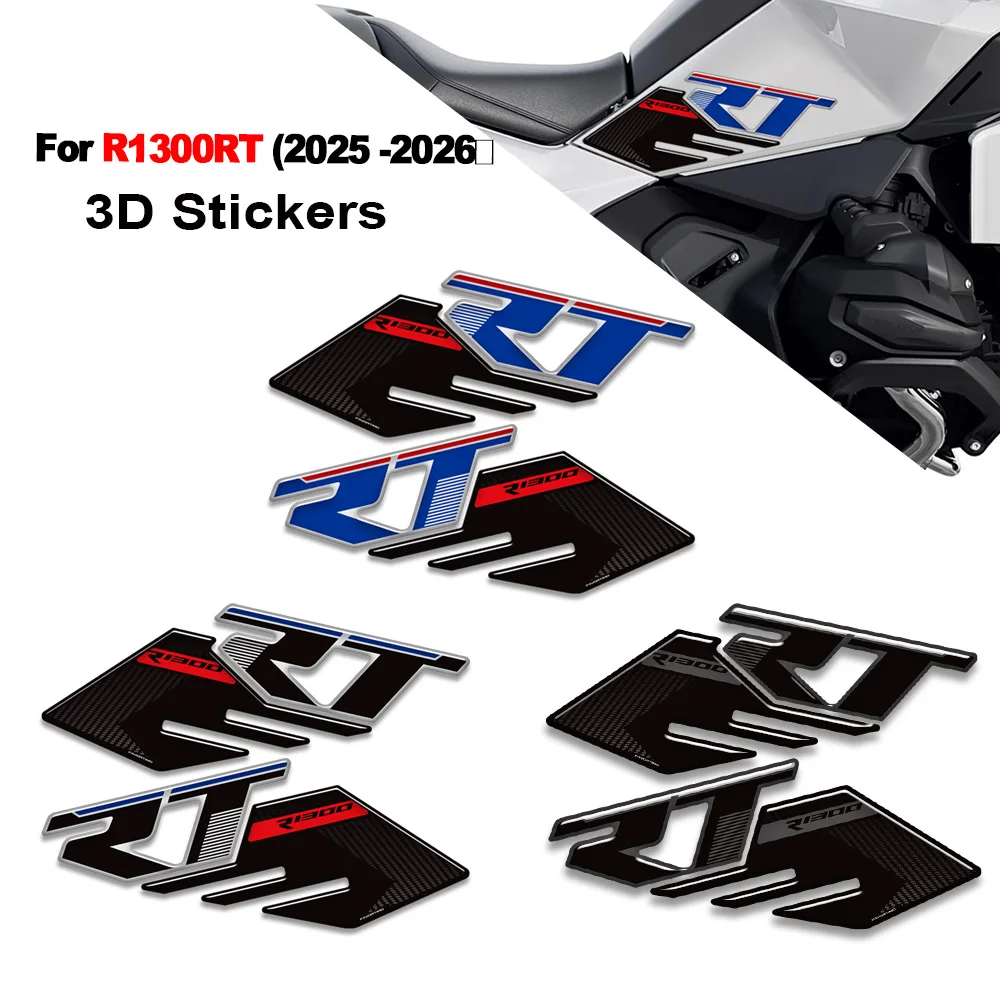 For R1300RT 1300 RT R1300 Motorcycle 2025 2026 Tank Pad Side Grips Gas Fuel Oil Kit Knee Stickers Decals