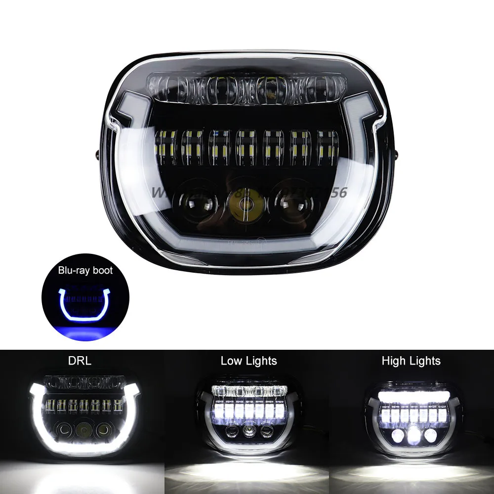 

For Street Glide 2024/ CVO LED Lighting System Front Hi-Low Beam DRL Optimal Motorcycle Headlight for 2023-2024 Models