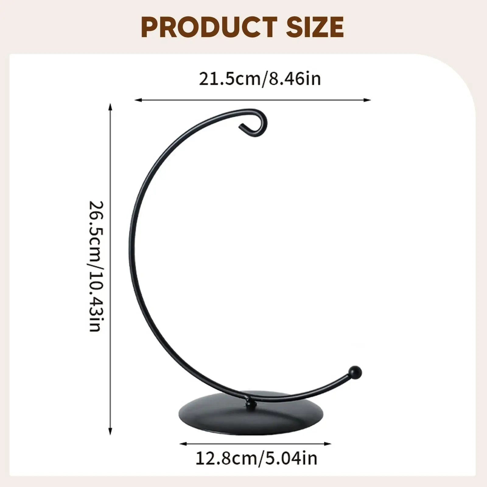 Decorative Display Stand for Terrarium Or Indoor Air Plant: Chinese Writing Brush Holder, Hanging Hook.