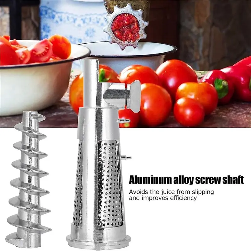 AB42-Kitchen Tool For Stand Mixer Tomato Juicer Vegetable Strainer Meat Grinder Stuffer Ketchup Attachment Compatible