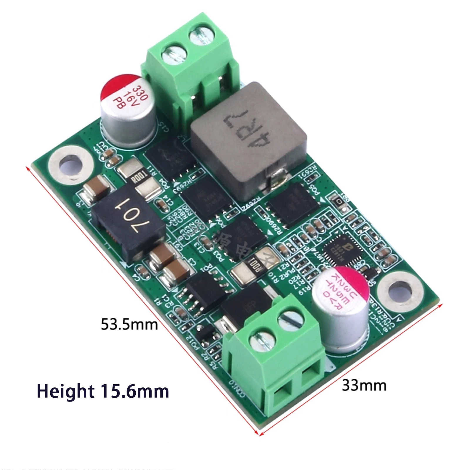 Automatic Step-up/Step-down Module, DC9-36V to DC12V 5A/8A PWM Power Supply with EMC Protection