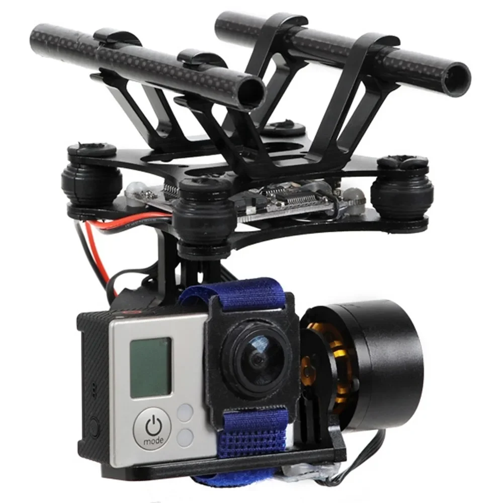 Prezzo speciale 2 assi Brushless Gimbal Frame Motor BGC2.0 Controller per Gopro 2 3 4 SJ4000 Camera FPV RTF DIY F450 F550 Drone