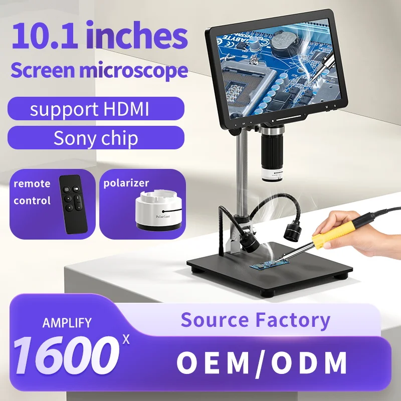 LP101 Digital Microscope 1080FHD 10.1