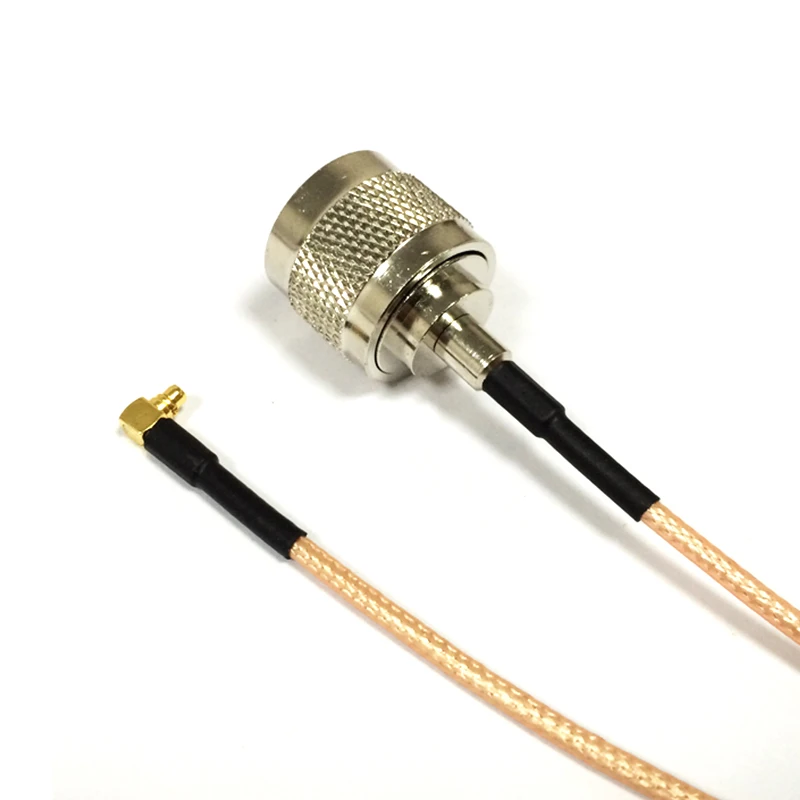 New  N  Male  Switch MMCX Plug Right Angle Pigtail Cable RG316 Wholesale 15CM/30CM/50CM/100CM for WIFI Antenna