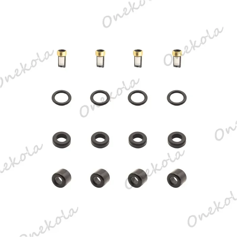 Fuel Injector repair kit Orings Filters for Yaris NCP90 NCP92 2NZFE 2005-2013  23250-21060 23209-21060