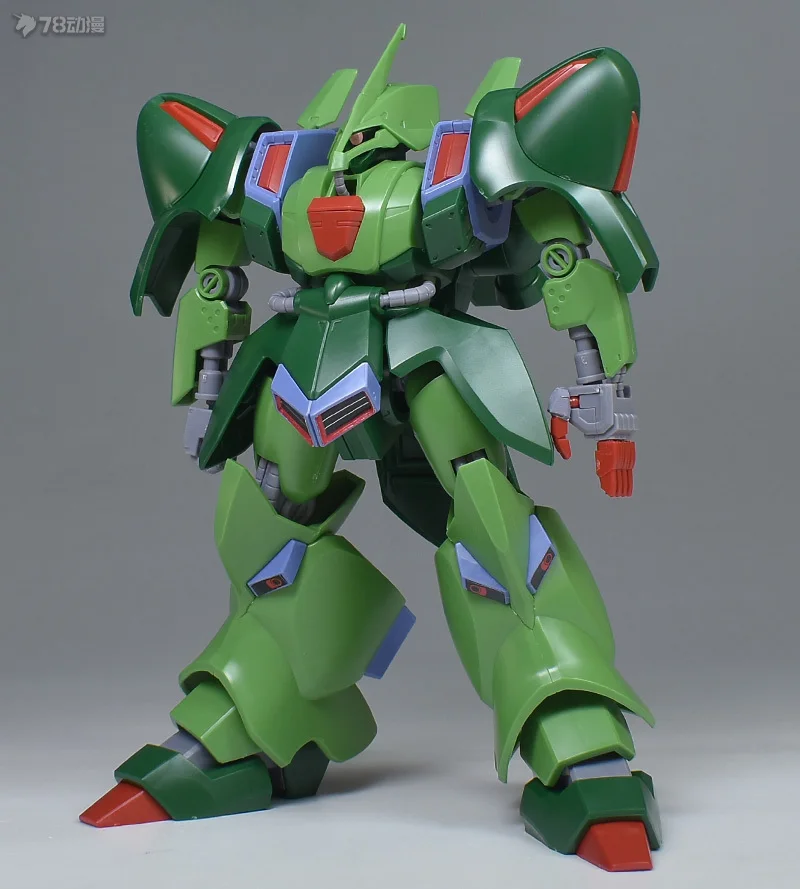반다이 오리지널 모바일 슈트 건담 HGUC AMX-101 GALLUSS-J 조립 모델 애니메이션 액션 피규어 어린이를위한 장난감 선물