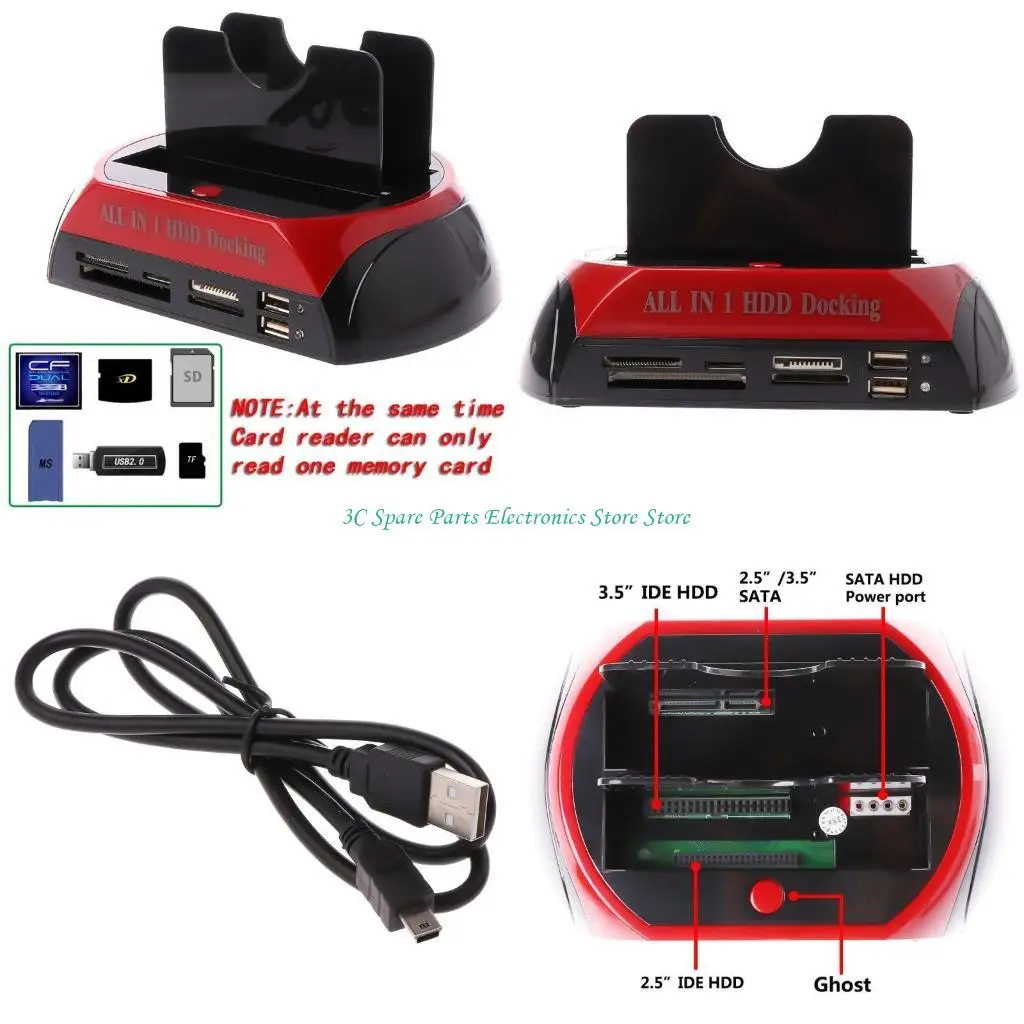 

SZ HDD Dock Station Внутренняя станция USB Hard Disk Drive 2.5 3.5 Dock Box Reader
