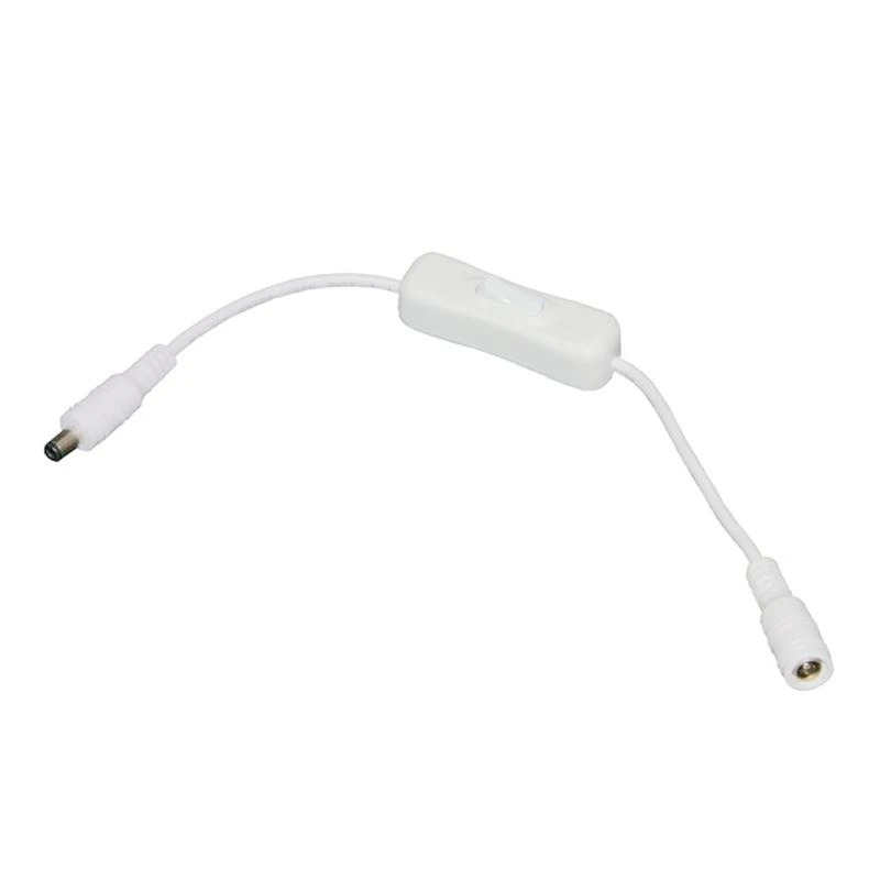 83CE DC5.5x2.1mm Male to Female Switching Cable for CCTV Cameras LED Strips Routers