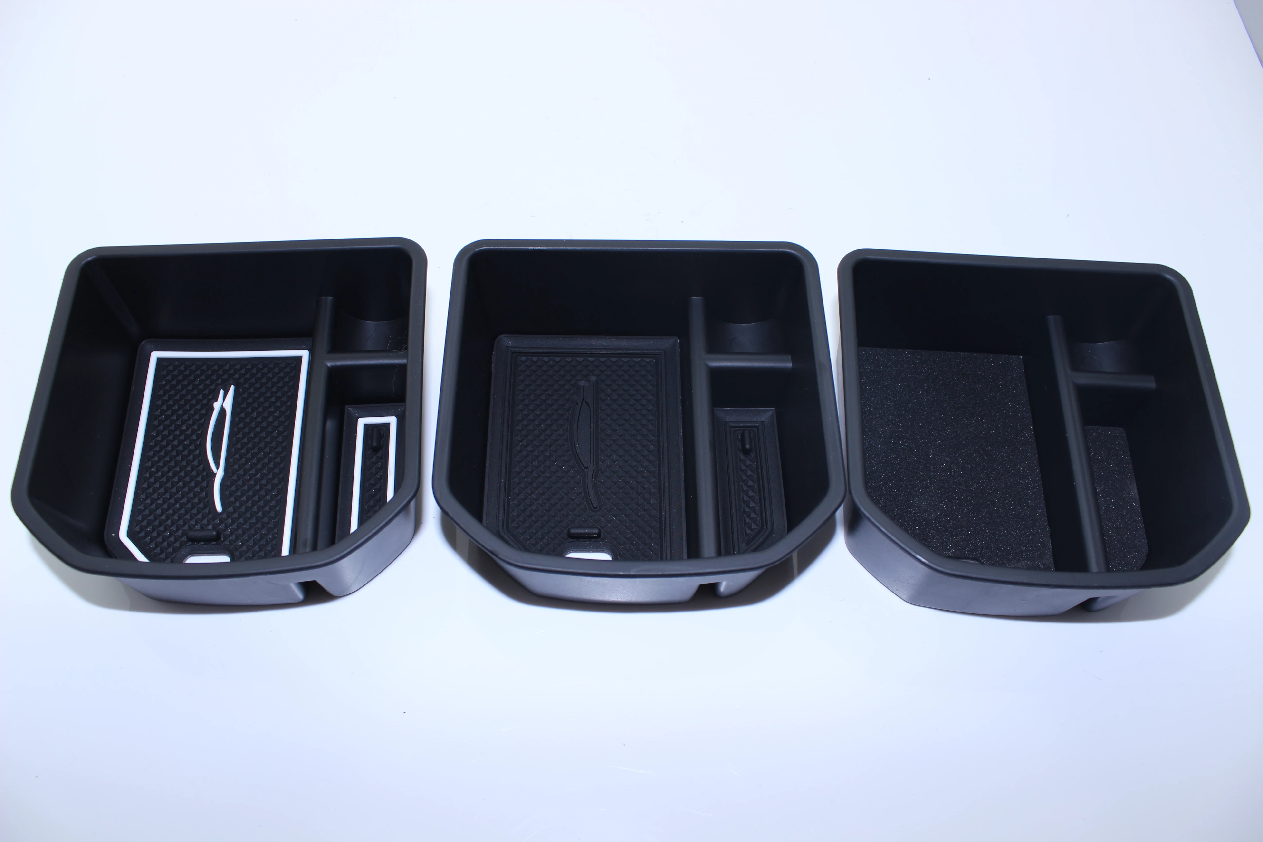 Center Console Storage BoxOrganizer Tray For VW T-Roc 2018-2024 Car Interior AccessoriesArmrest Box Insert Holder