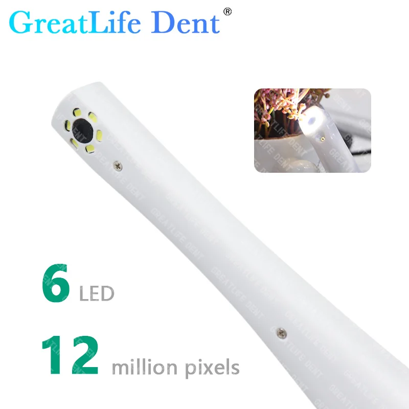 GreatLife Dent Dental Chair Unit USB Storage 17 Inch Lcd Monitor Camera Intraoral Dental Monitor Intraoral Camera