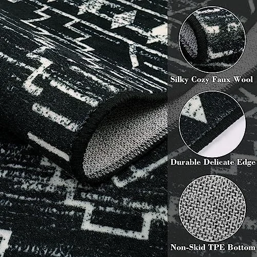 2026 Washable Area Rug Heat-transfer Printing Moroccan Bohemian Style Rug Entry Floor Mat Carpet Geometric Carpet Foldable Rugpr