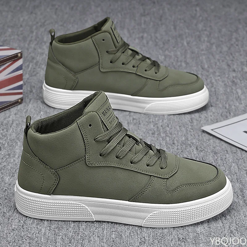 Minimalist Men's Platform Shoes Fashionable Versatile Men's Sneakers Casual Comfortable Sports Shoes