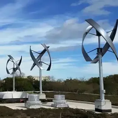 ESG 1KW To 10KW Vertical Wind Turbine For Wind Solar Hybrid Energy Storage System