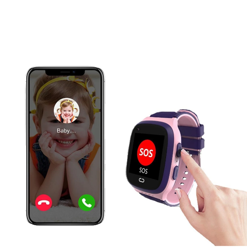 Children'S Phone Watch 4G Video Cross-Border Primary School Boys And Girls GPS Positioning LT31 Children'S Watch