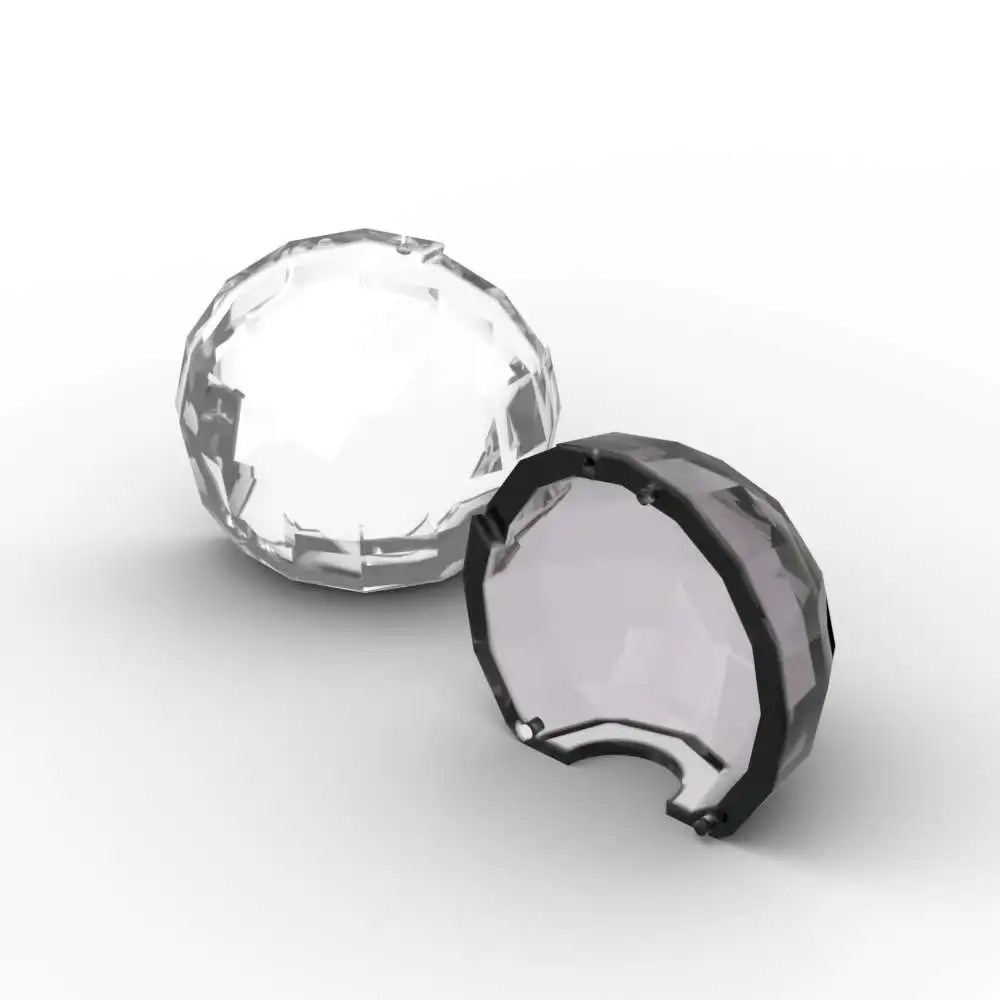 

Набор строительных блоков MOC 10 шт. (61287) - Цилиндрические полусферы 2x2 с вырезами, высокотехнологичные детали для сборки, игрушки, подарки для детей