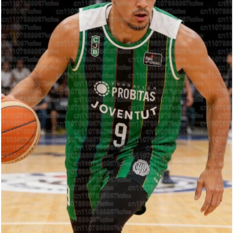 Camiseta Deportiva Informal A-ACB 2026 para Hombre, Niño, Camiseta sin Mangas, Sudadera de Regalo, Chaleco J-Joventut, Camiseta de Baloncesto para Gimnasio, 9 Local y Visitante