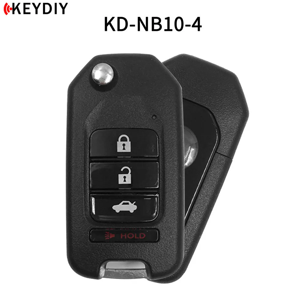 KEYDIY NB10 Universal Remote Key 2/3/4 Buttons KD 900/KD-X2/KD-MAX Key Programmer for Honda Car Remote Key Accessories 5/10pcs