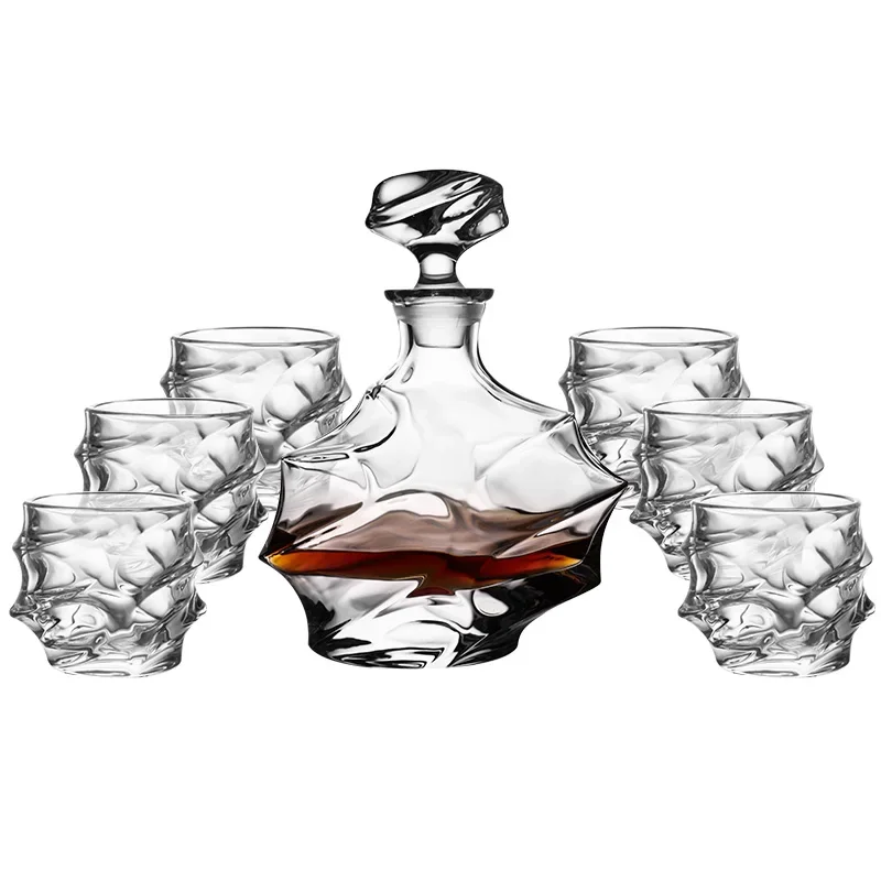 Glassware Champagne Bar Sets Tequileros Beer Liquor Bottle Brandy Bar Sets Whisky Equipment