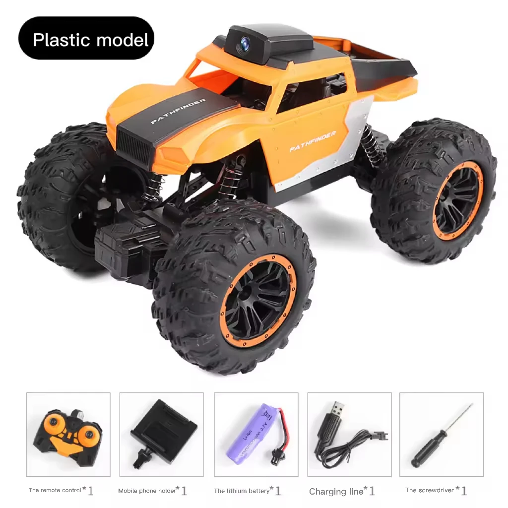 

4WD RC kid Toy HD Videography WIFI 1:18 Camera off-road Drift Climbing 2.4G Voiture SUV high-speed Remote Control d'escalade Car