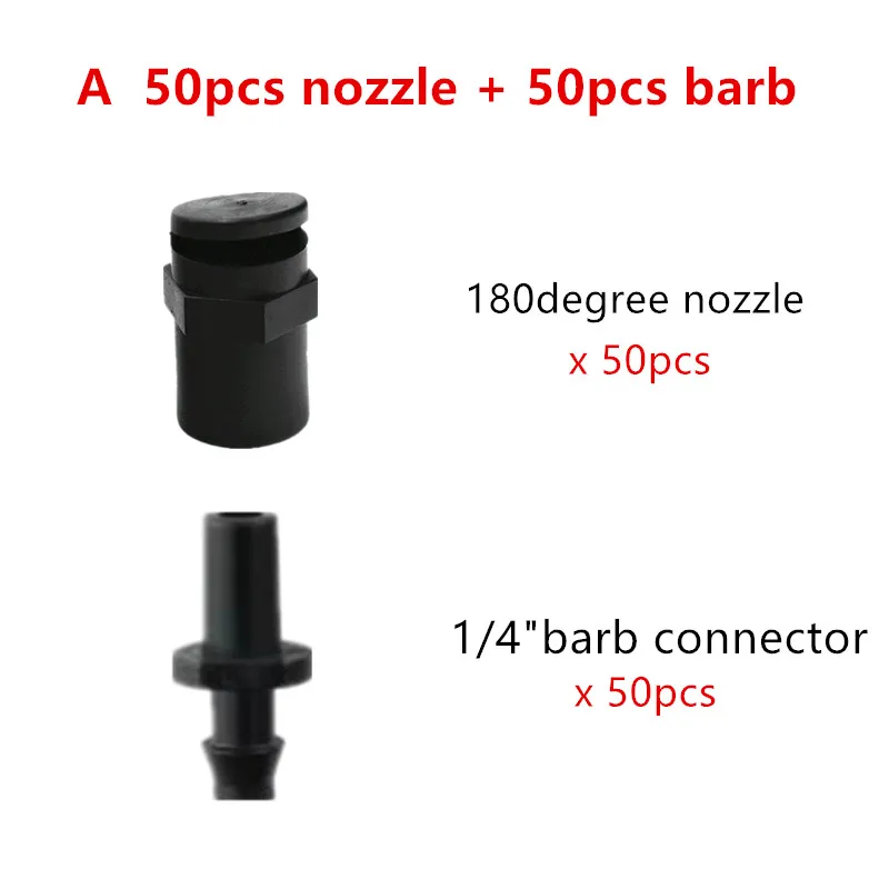 180 Degrees Refraction Mist Nozzle Garden Fruit tree Irrigation watering sprinkler Agriculture tools Water nozzle