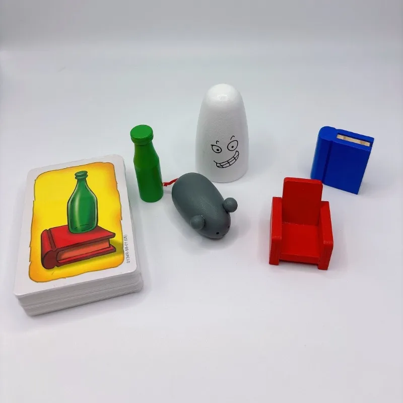 Cartas de jogo de mesa de embalagem rápida para captura de fantasmas, festa interativa e jogo de cartas de dramatização, perfeito para reunião familiar de Halloween